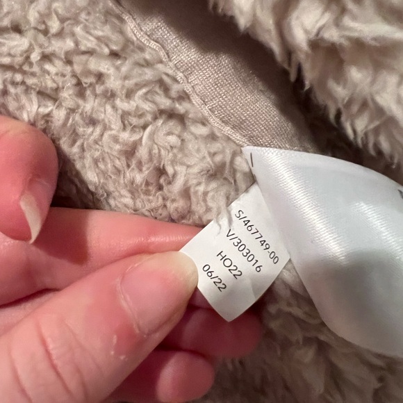 Athleta Women's Cream Sherpa-Lined Jacket Size L - Picture 5 of 5